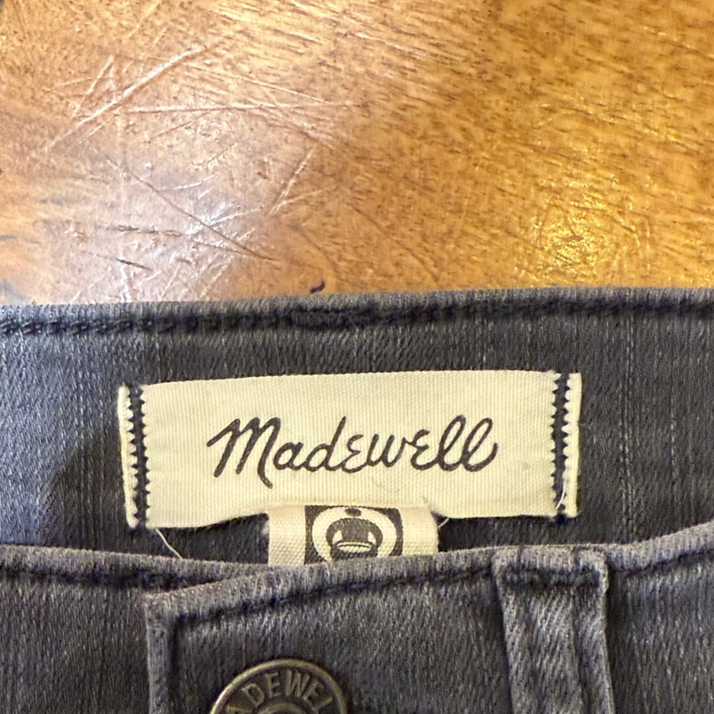 Madewell Charcoal Flare Jeans - Picture 2 of 4